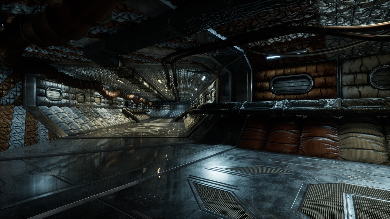 Modular Sci Fi Corridor 제품 등록을 위한 미디어 1개
