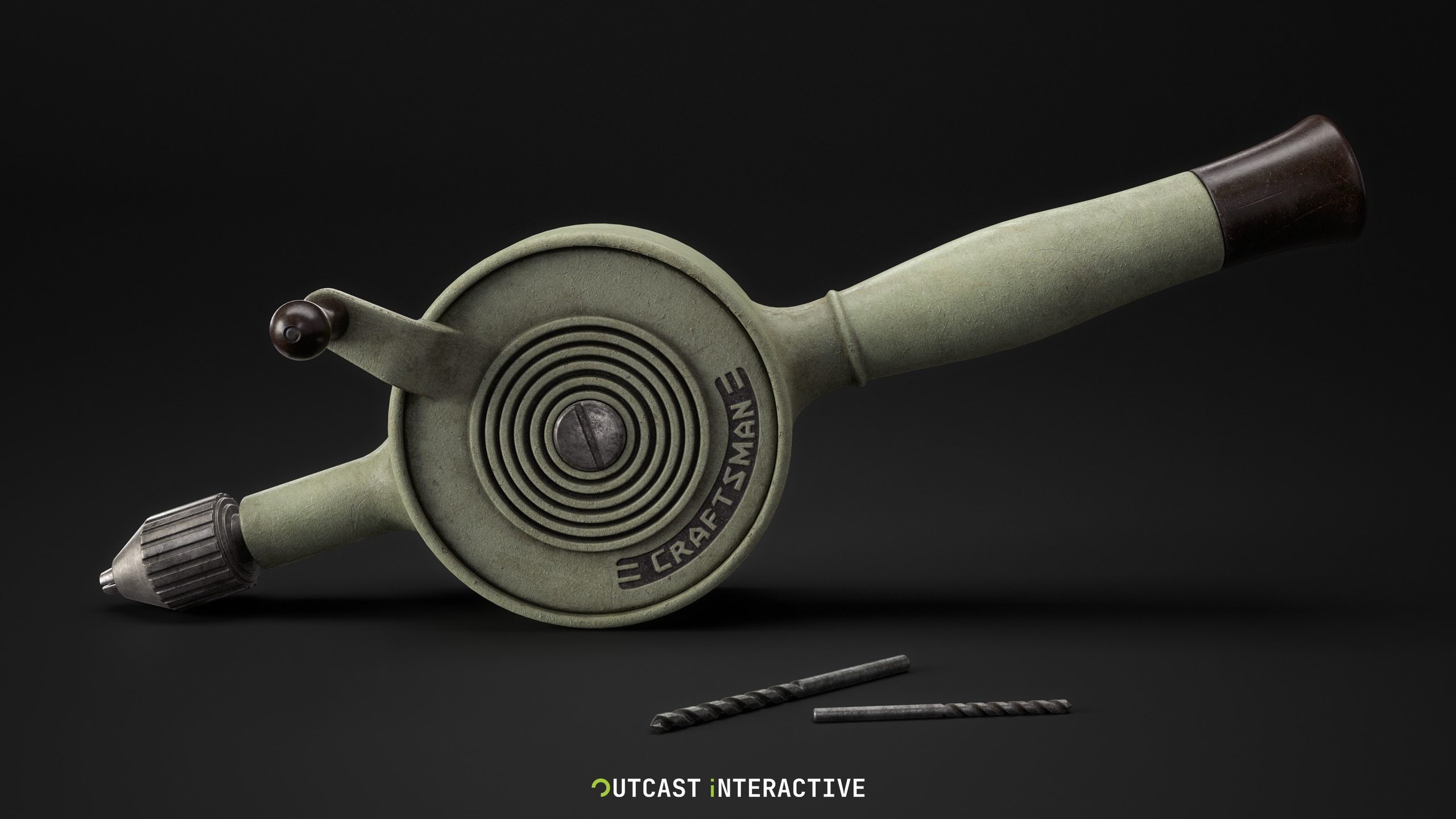 Media 1 for listing Hand Tool - Hand Drill 01 - PBR Game Ready