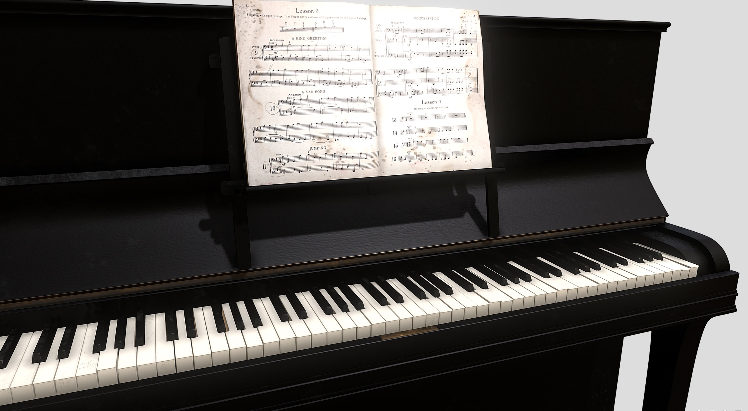 Media 1 for listing Old piano