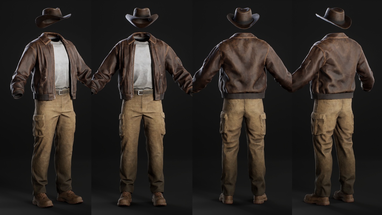 Media 1 for listing Survival Outfit 14 - Metahuman