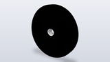 Professional Game Animation Rigs Black Bumper Weight Plate | Fab