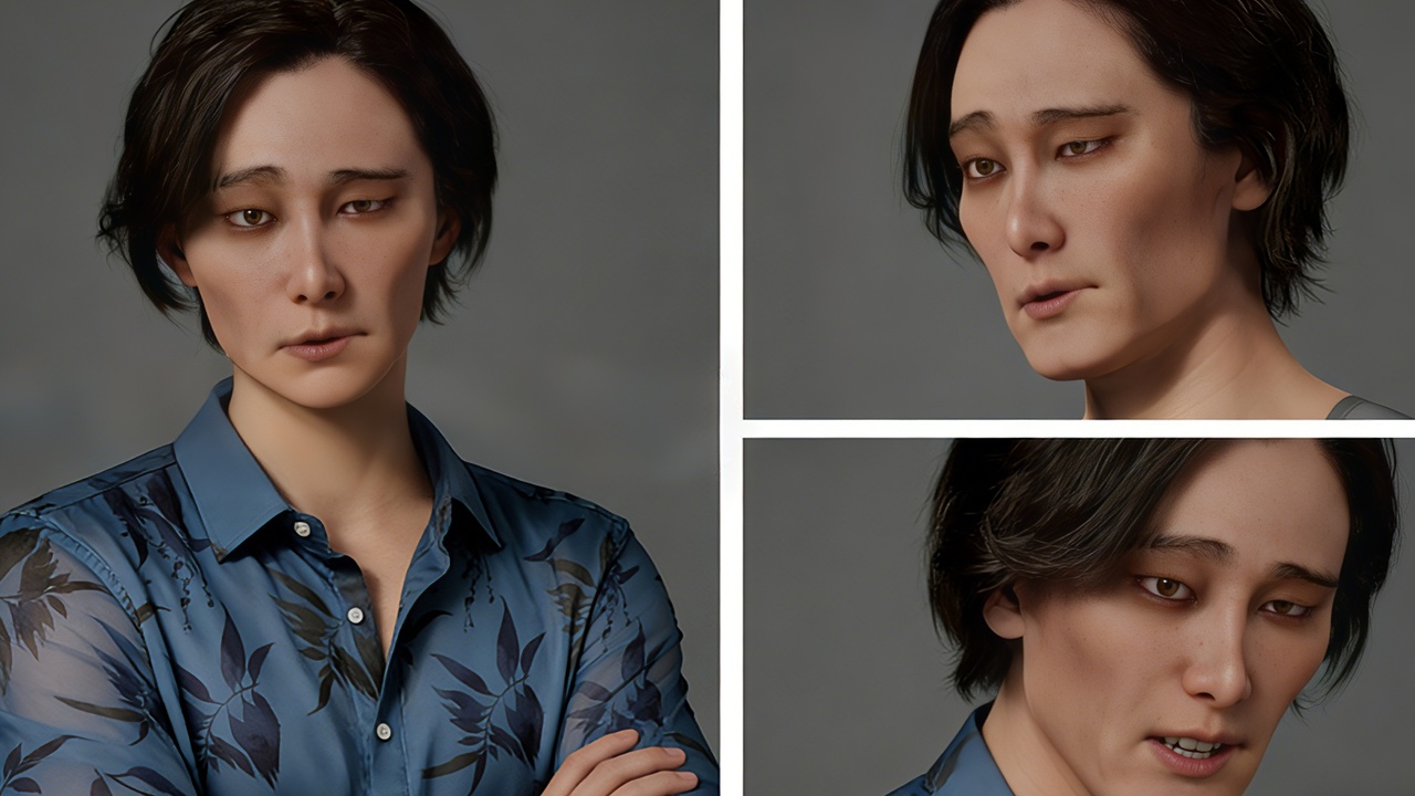 出品Male Metahuman Character | Editable | Metahuman | UE5.6-5.7 | MH-M-07のメディア1