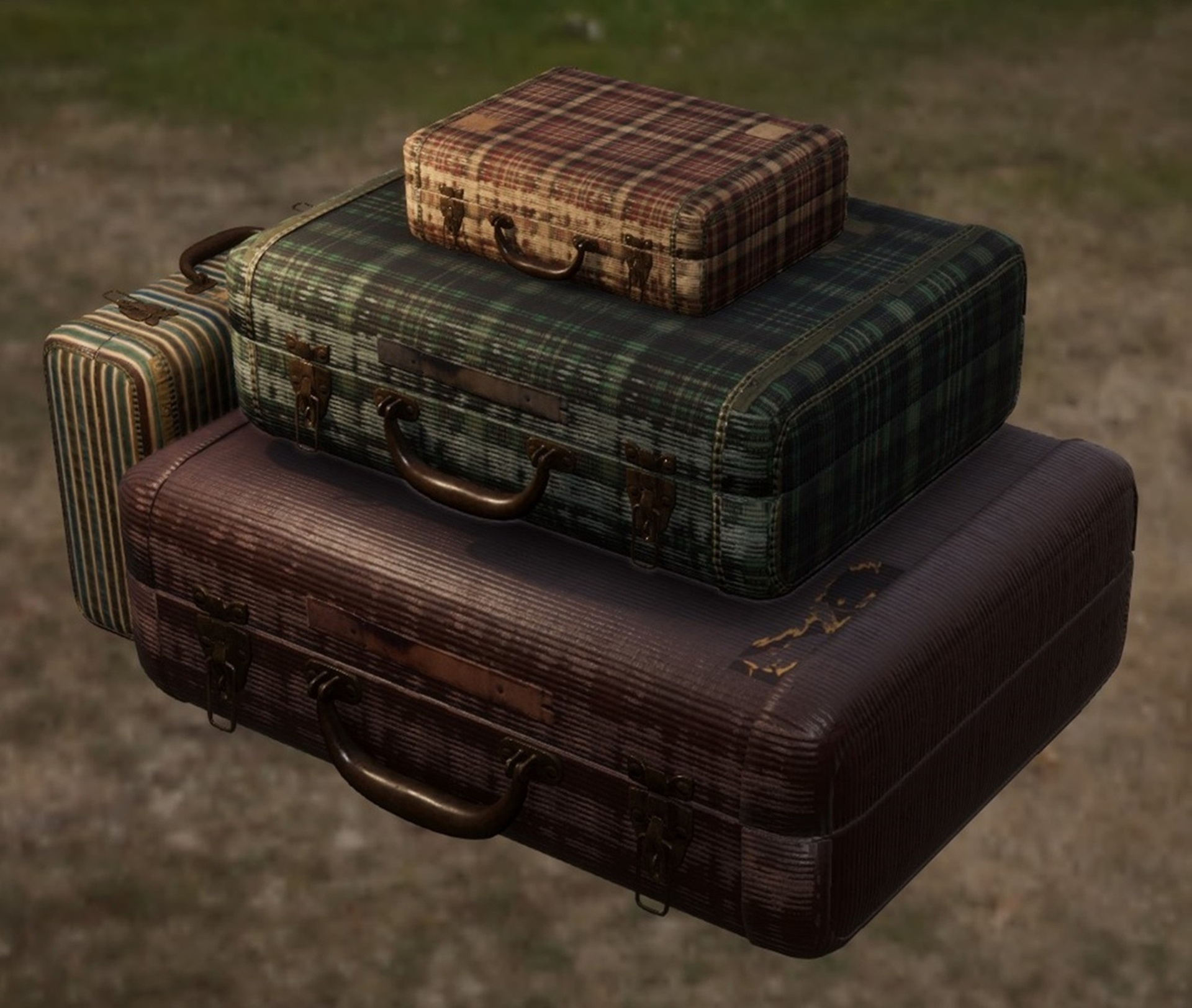 Media 1 for listing Openable Vintage Suitcase Pack