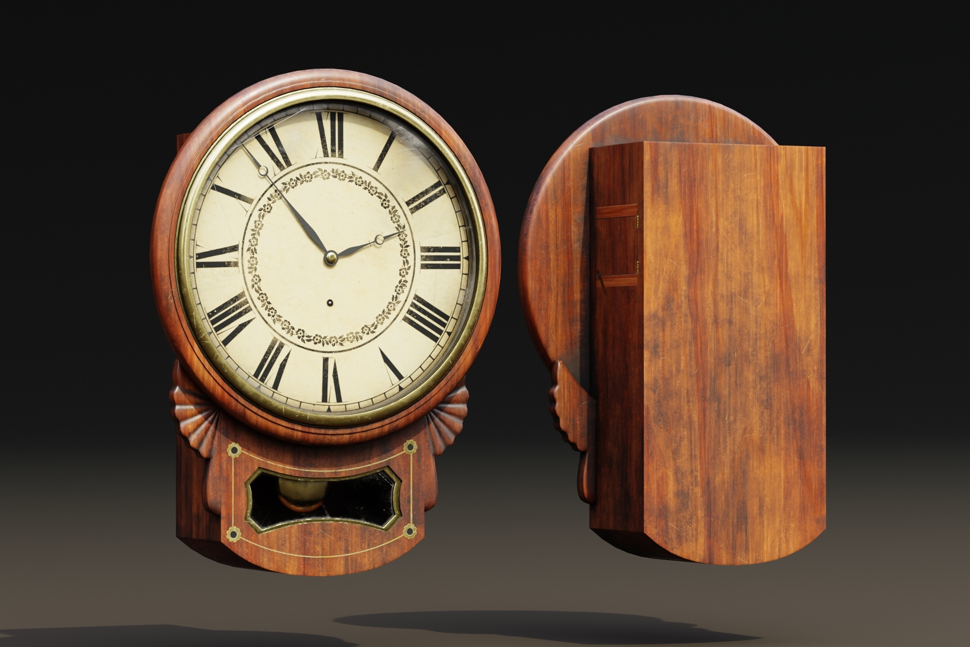 Media 1 for listing Vintage Wall Clock Game-Ready