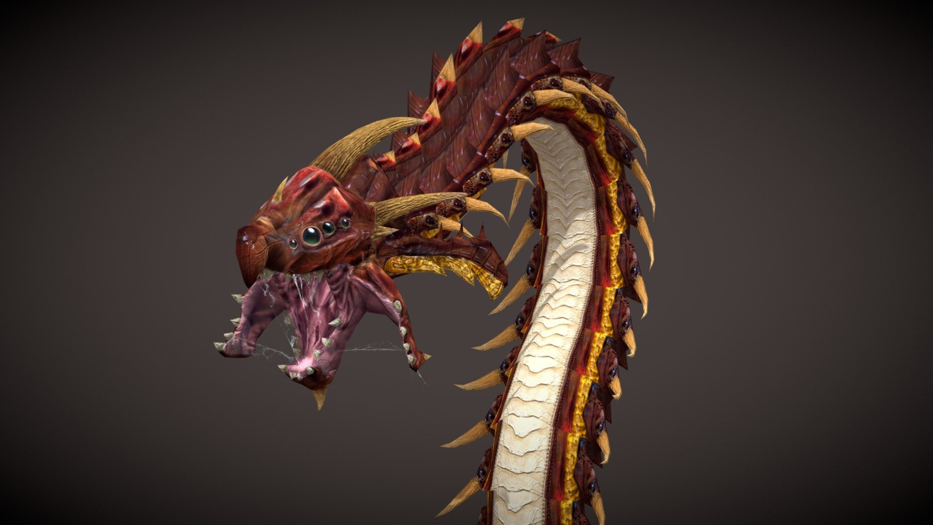 3DFoin - Dragon Worm | Fab