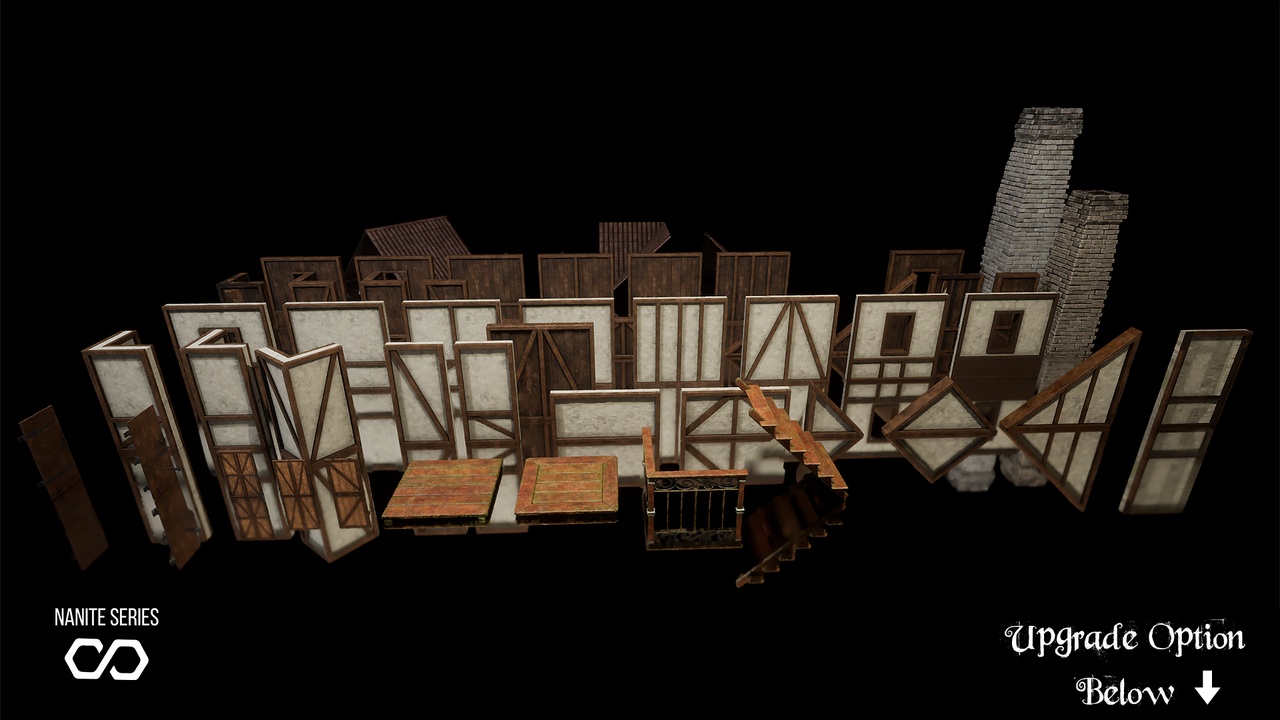 Media 1 for listing Modular Houses (Houses, House, Modular House, Medieval House, Medieval Houses)