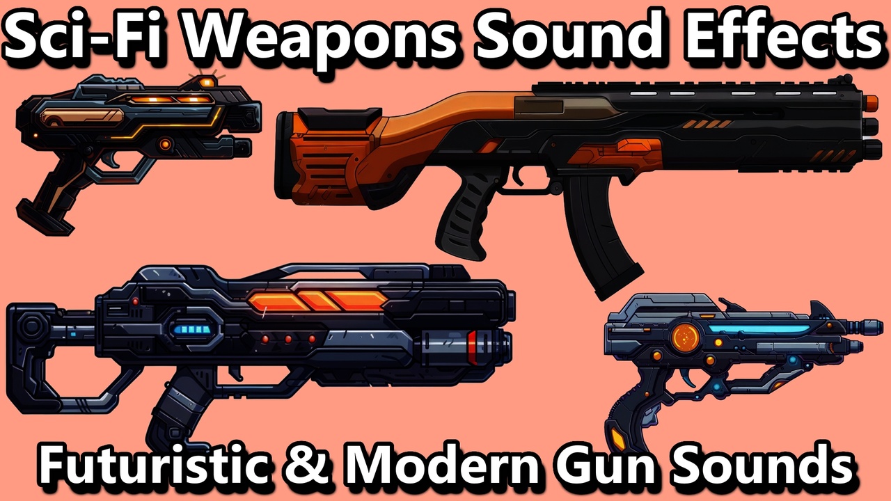 Media 1 for listing Sci-Fi Weapons Sound Effects
