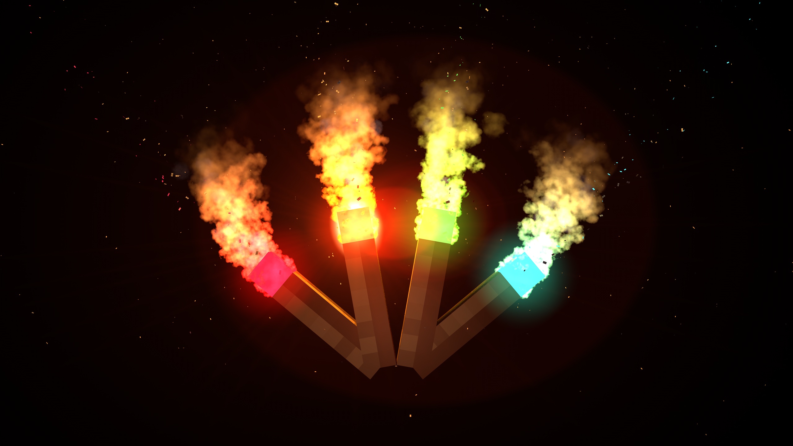 Media 1 for listing Realistic Torches Set - 3D Model