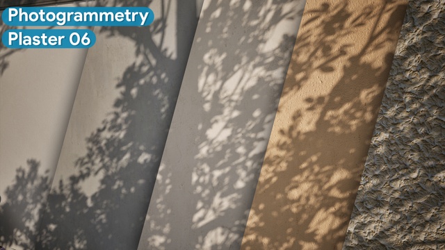 Plaster 06 - Scanned Photogrammetry Materials