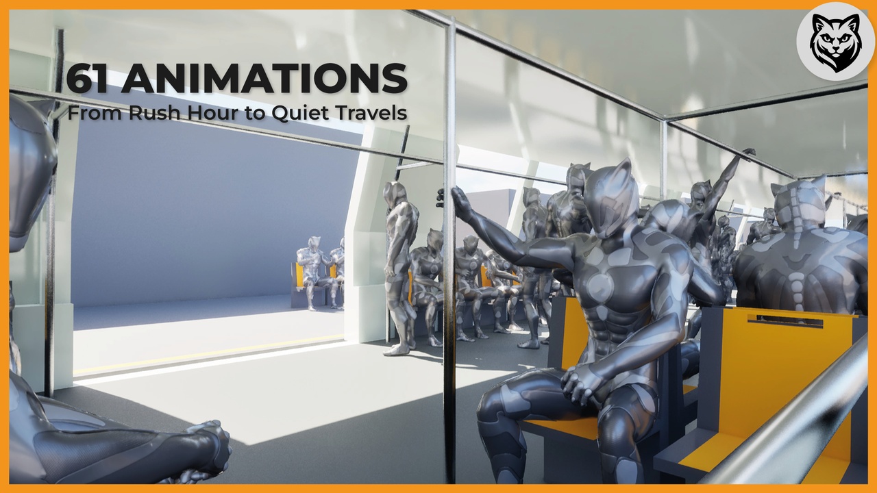 Media 1 for listing Public Transportation Animation Pack