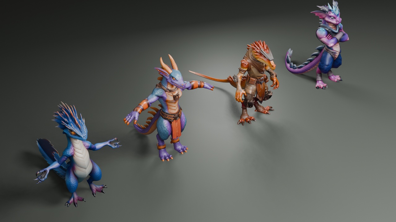 Media 1 for listing Free Stylized Dragonsđ