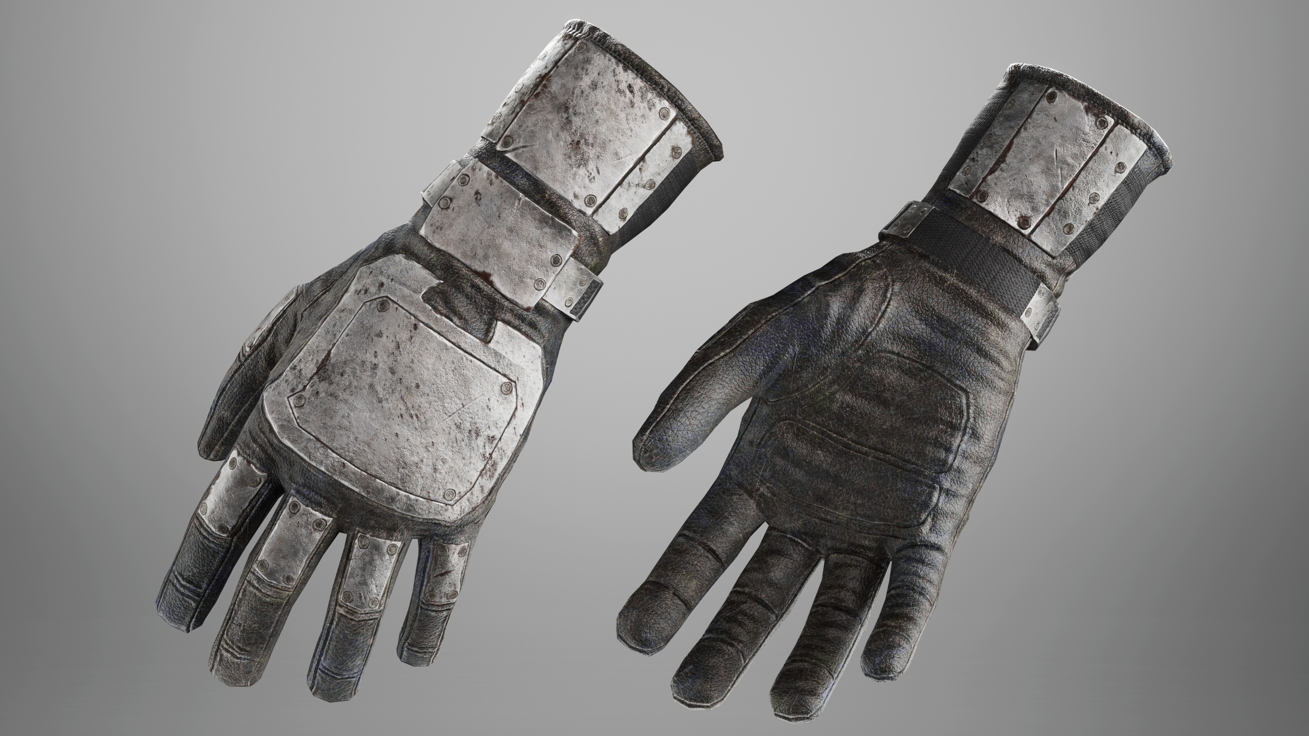 Media 1 for listing SciFi Armored Leather Glove for MetaHuman