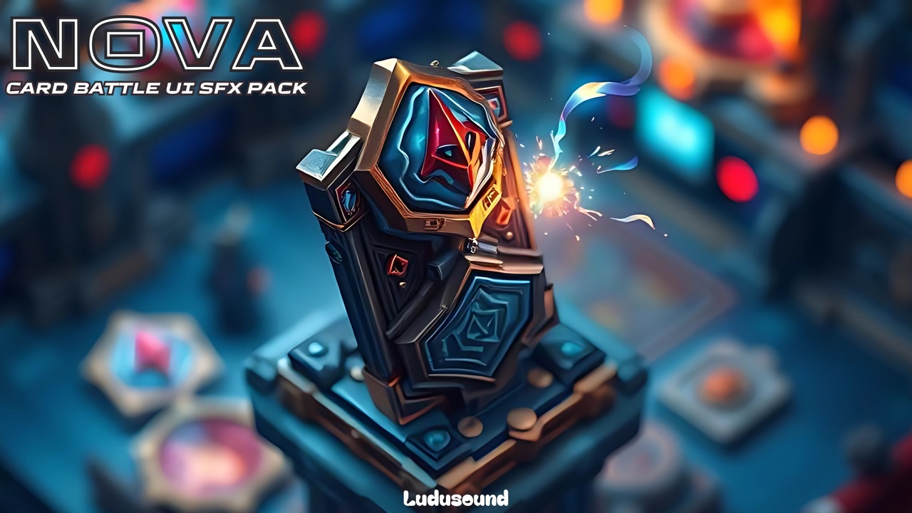 Media 1 for listing CARD BATTLE UI SFX PACK - NOVA