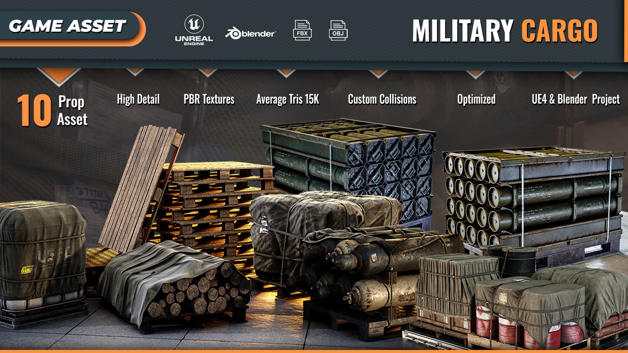 Multimedia 1 para anuncio Military Cargo Vol 1