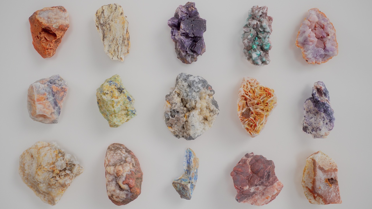 Media 1 for listing 15 3D Scanned Small Rocks Collection 2