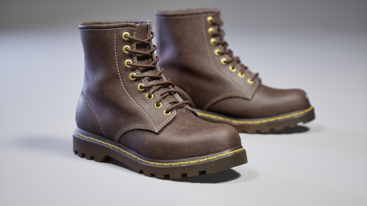 Media 1 for listing Leather Boots for MetaHuman