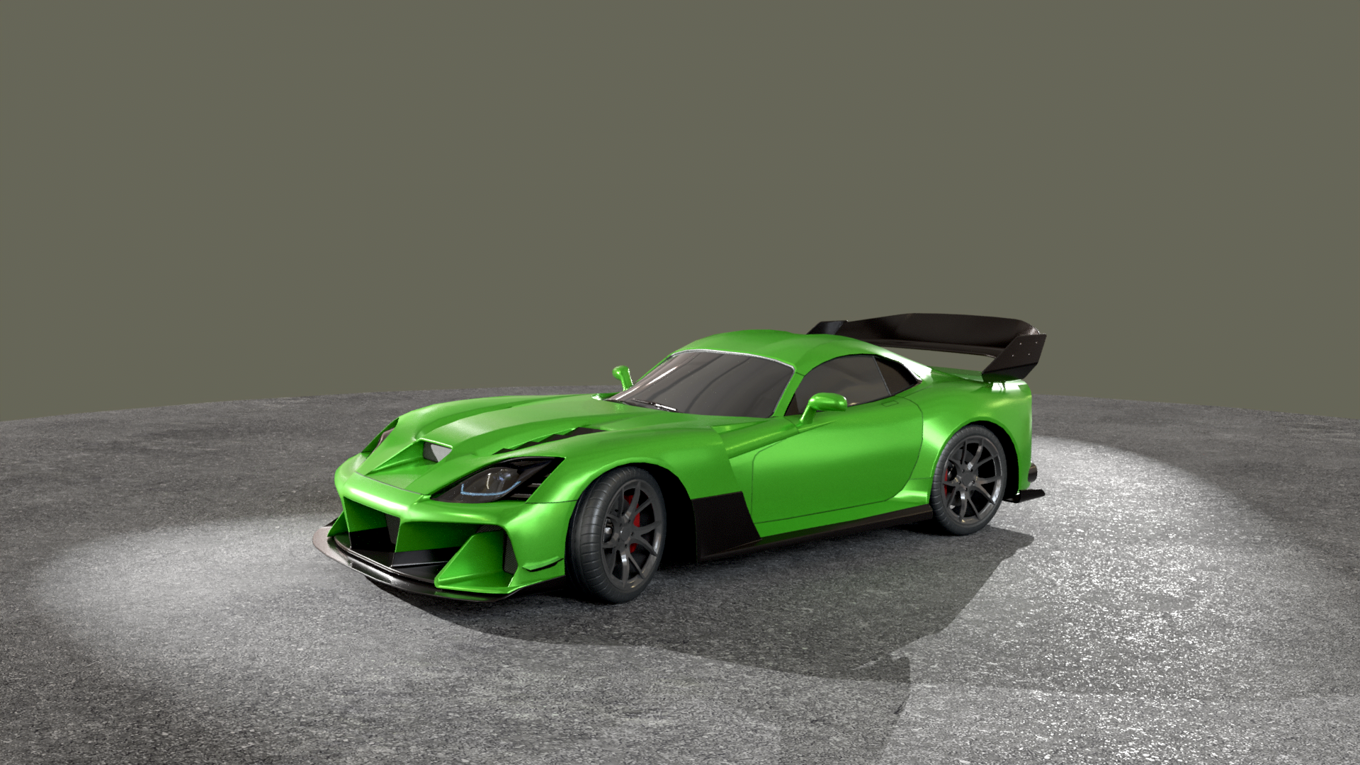 Stylized Racing Sports Car | Fab
