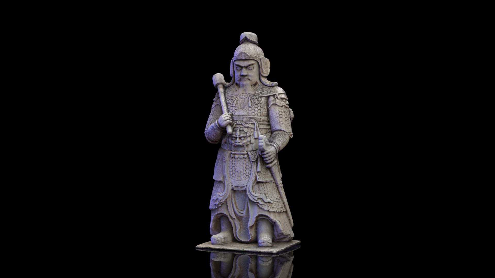 明十三陵-石将军像 | Fab