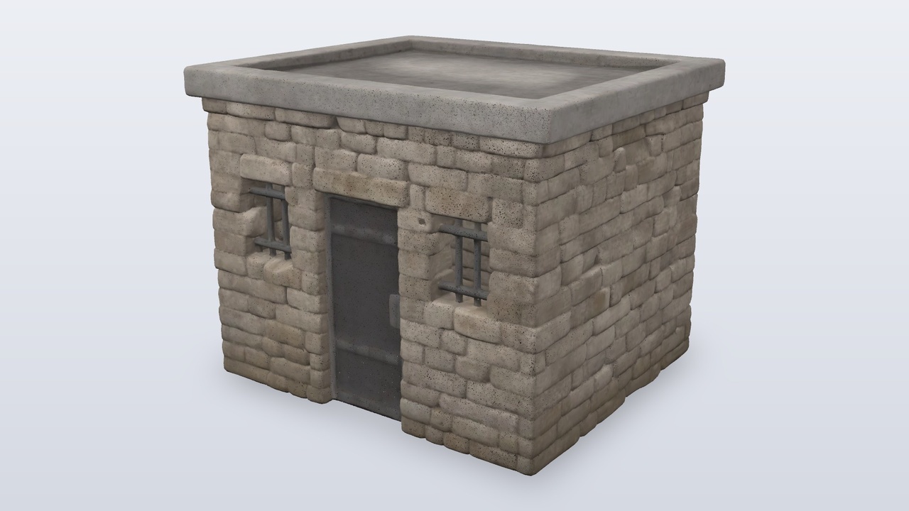 Media 1 for listing Frontier Stone Jailhouse Building