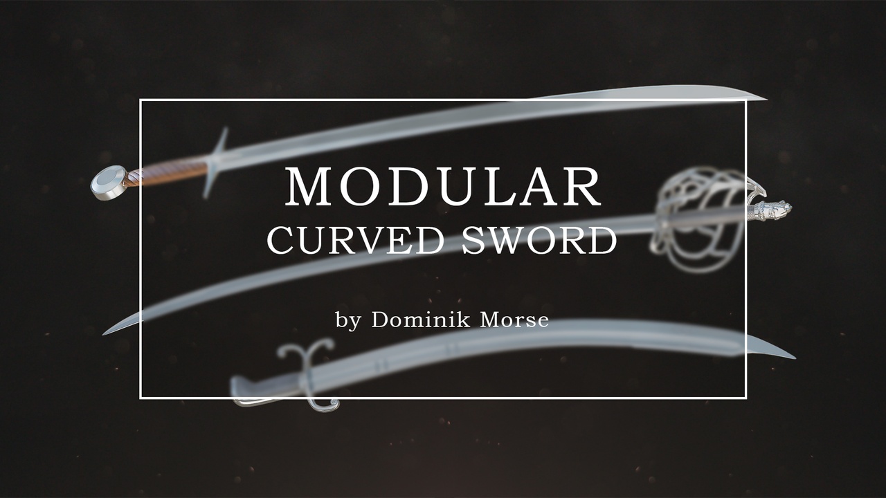 Media 1 for listing MODULAR CURVED SWORD