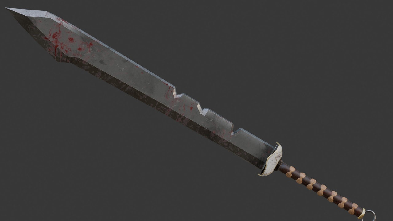 Media 1 for listing Dark Fantasy Sword Pack | Real-Time Game Ready Weapon | Low Poly PBR Textured