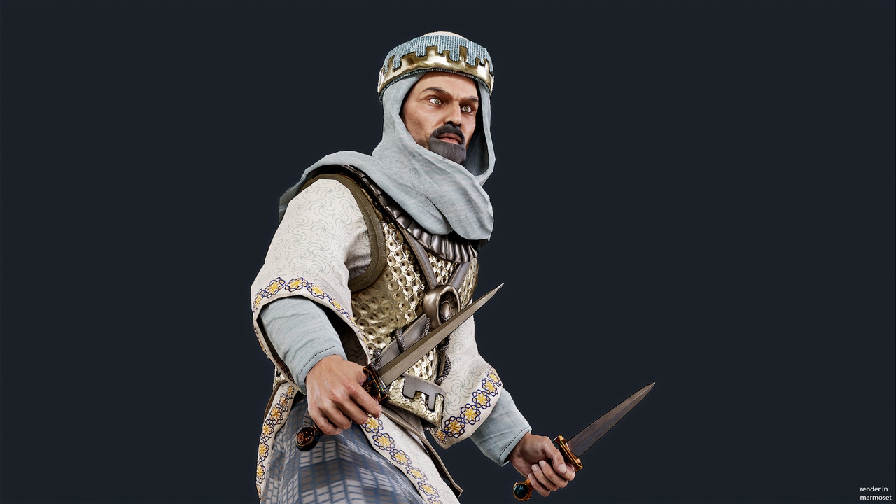 出品Persian warrior with a daggerのメディア1