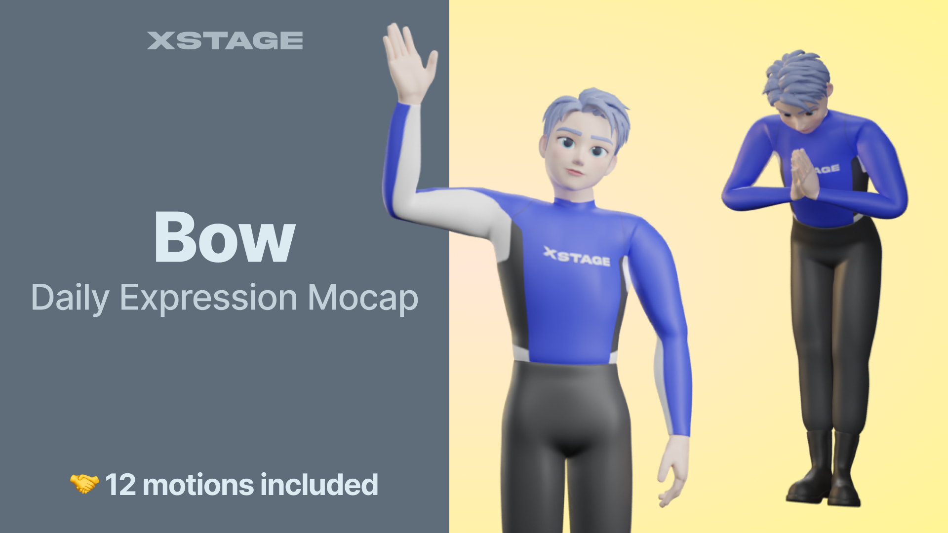 Bow | Daily Expression Mocap Pack | Fab