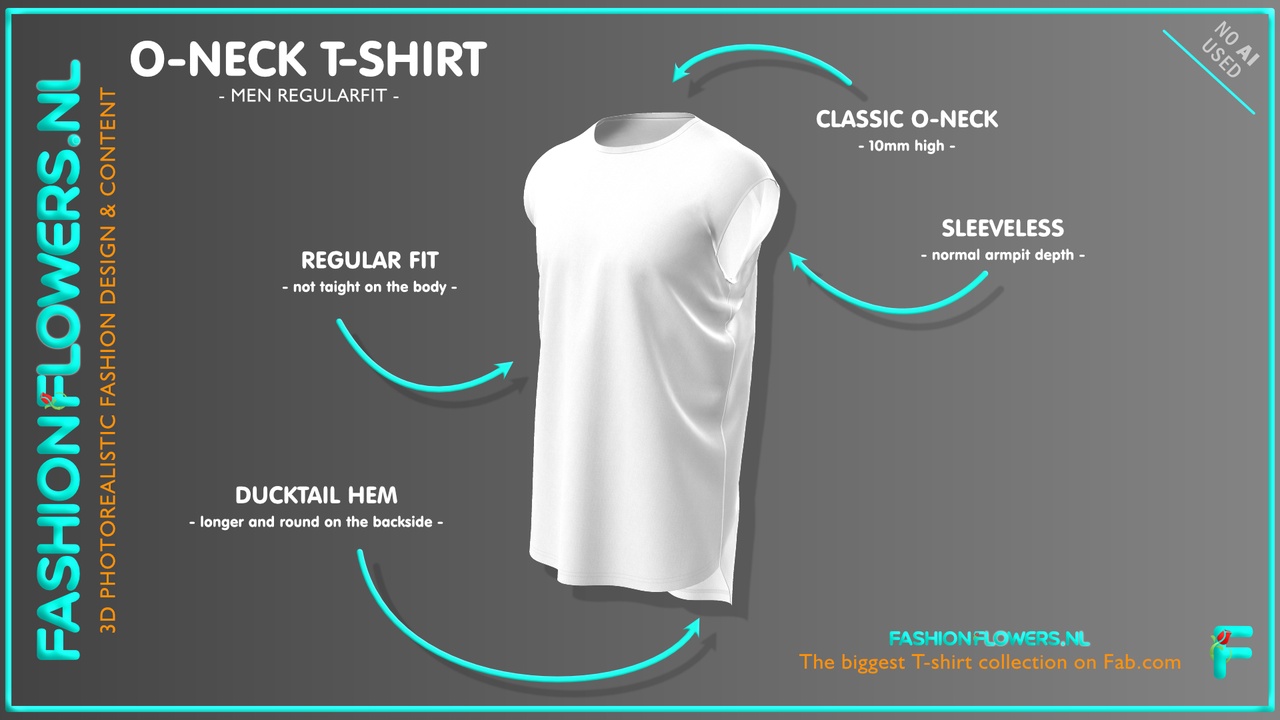 Media 1 for listing White Colour Classic Round Neck Ducktail Sleeveless T-Shirt | No Sleeve Tshirt