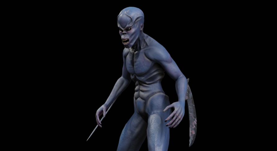 Monster: Alien Assassin | Fab