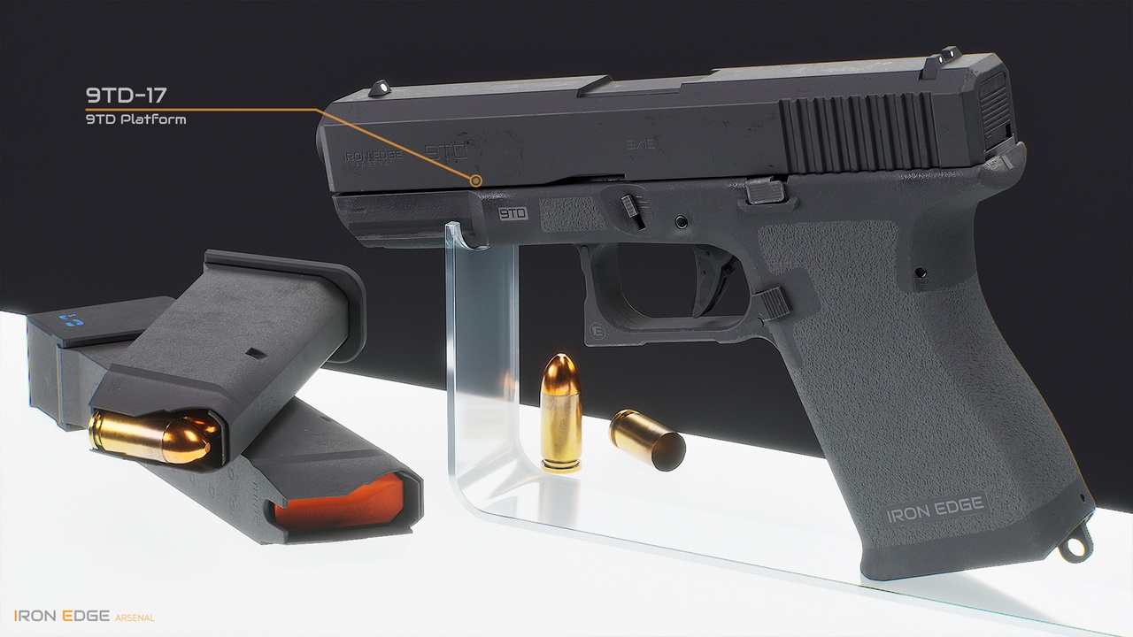 Media 1 for listing IE Pro Kit – Modern Austrian Pistol – 9TD-17