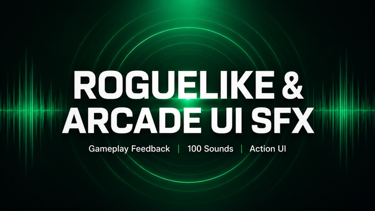 Media 1 for listing Roguelike & Arcade UI SFX