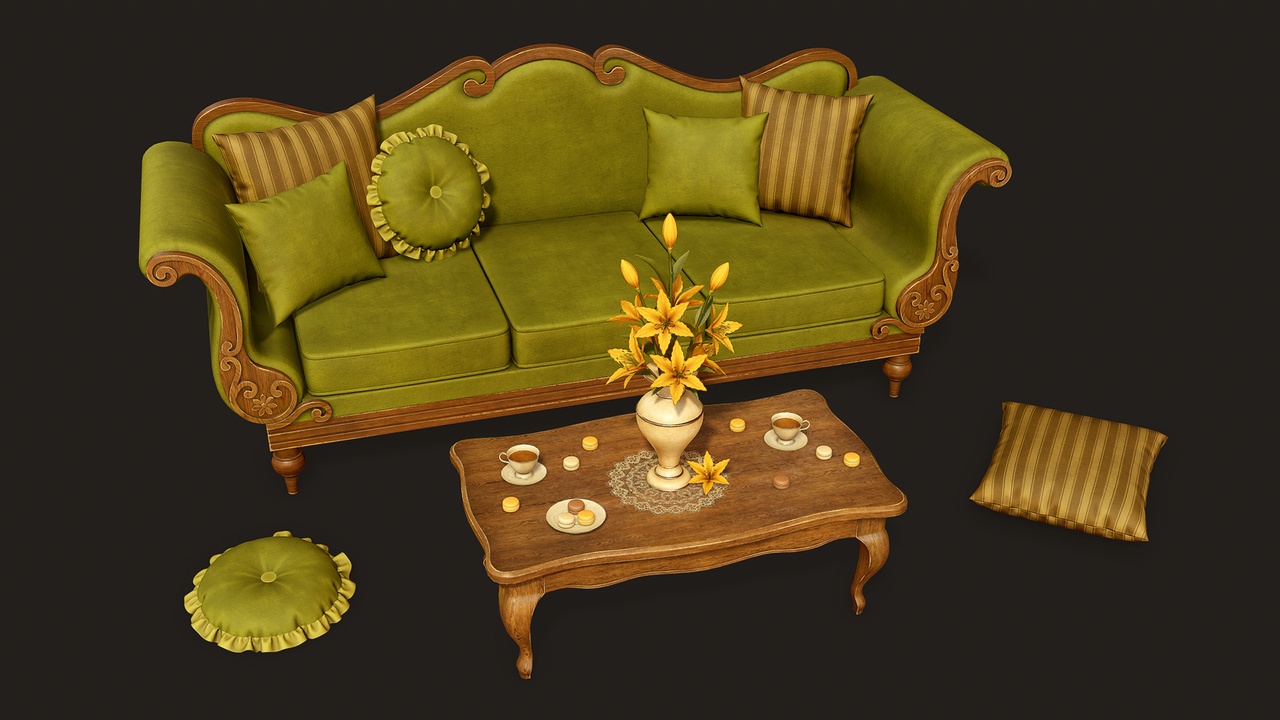 Media 1 for listing Vintage Furniture Props