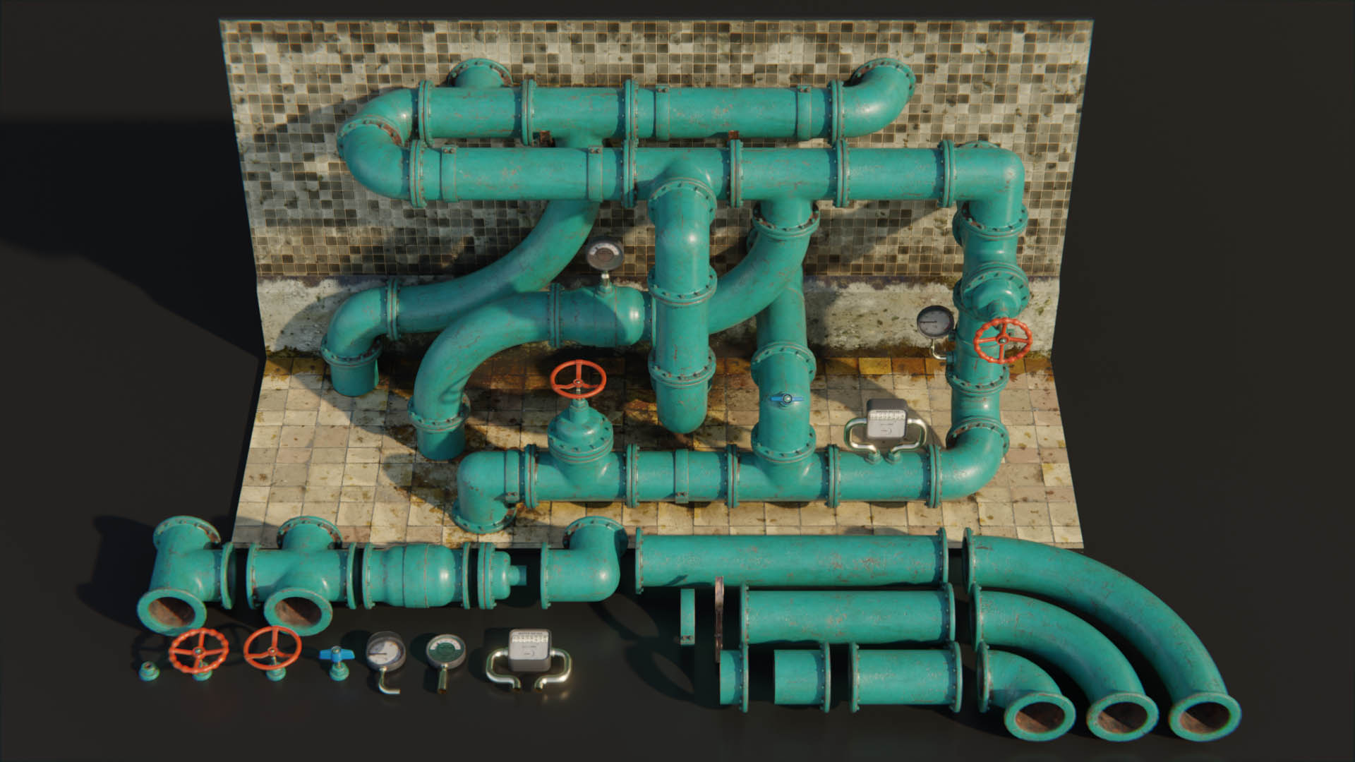AssetPack: Pipes Construction Pack | Fab