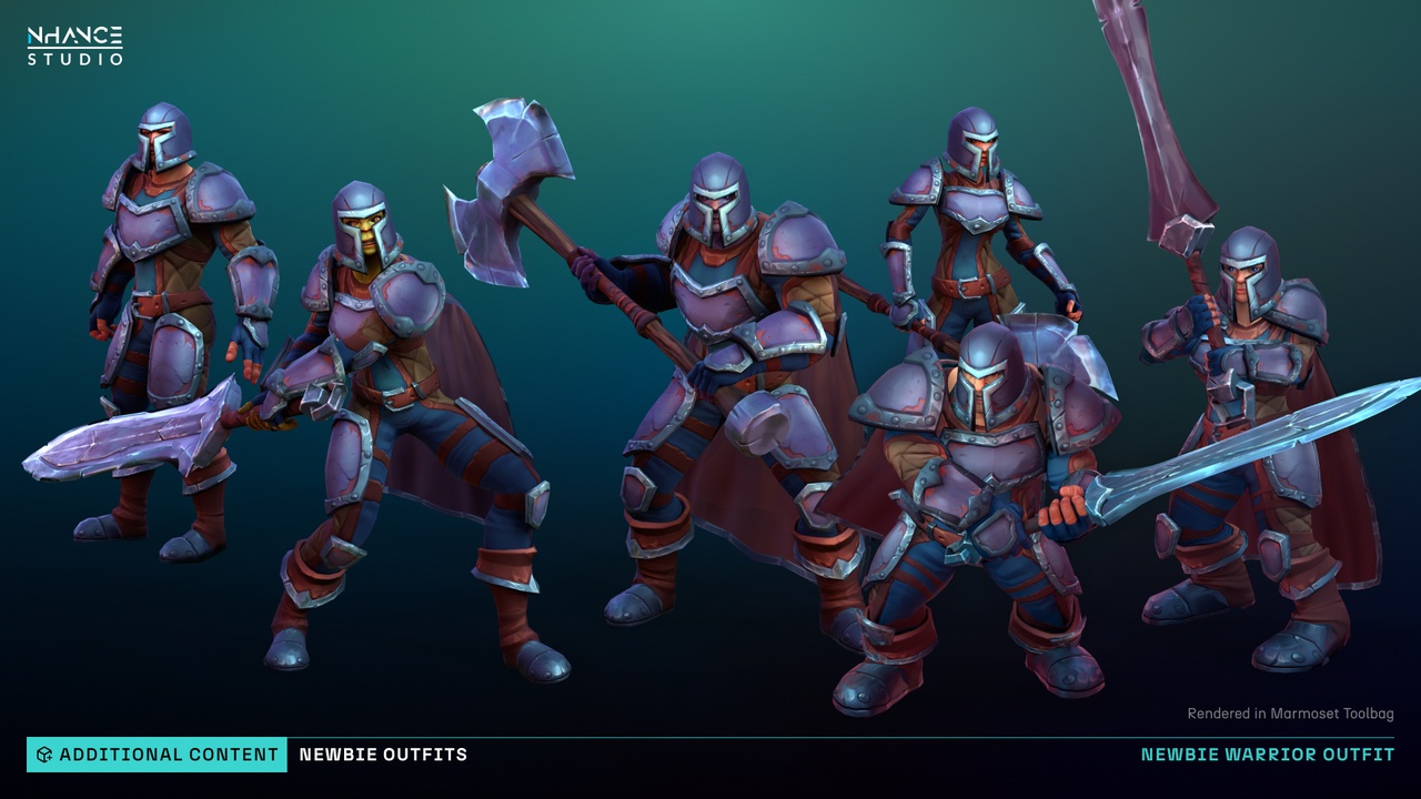 Media 1 for listing Stylized Newbie Outfits Pack