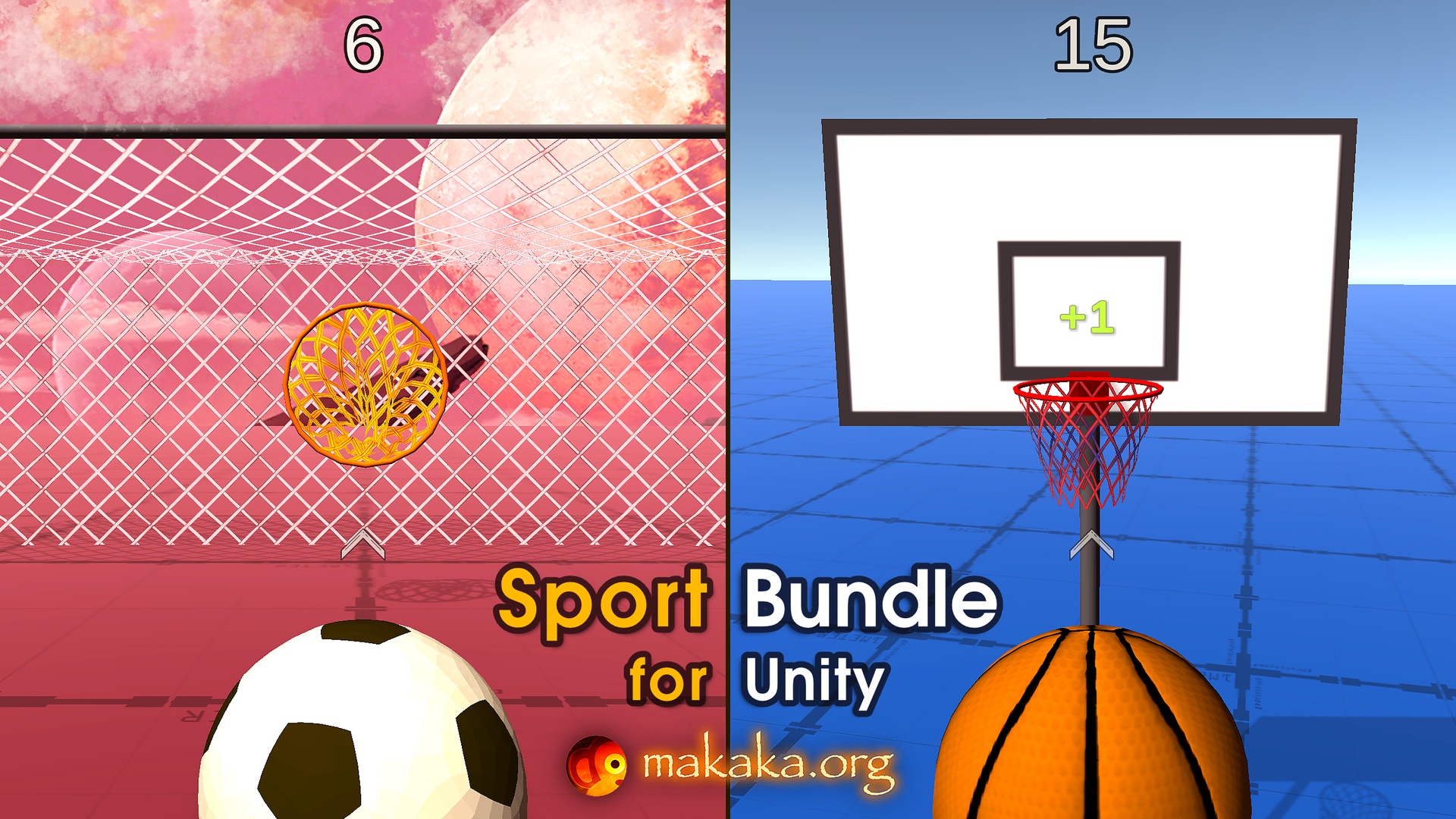 Media 1 for listing FPS Sports Bundle 3D – Unity Casual Game Templates + AR Football, AR Basketball