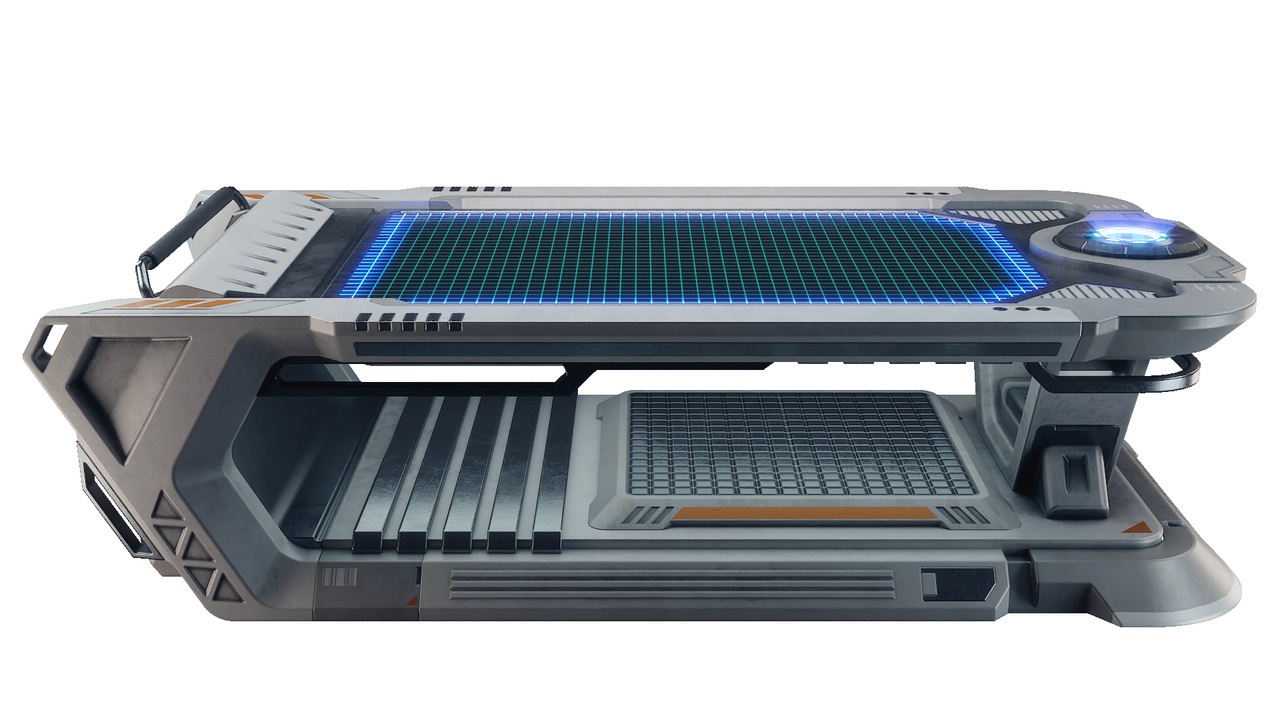 Multimedia 1 para anuncio Sci-fi Holographic Control panel
