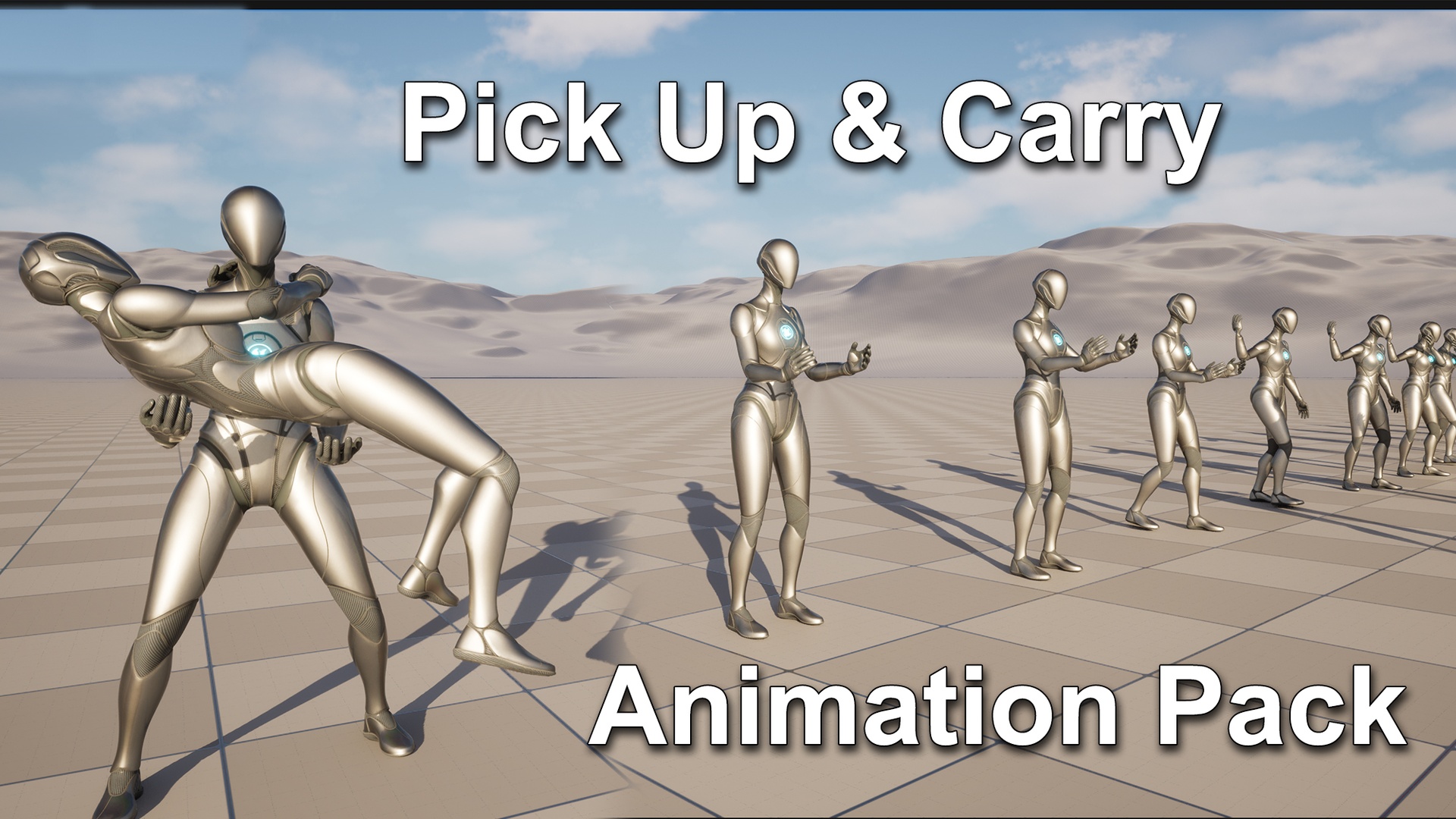 Media 1 for listing Pick Up & Carry Animation Pack
