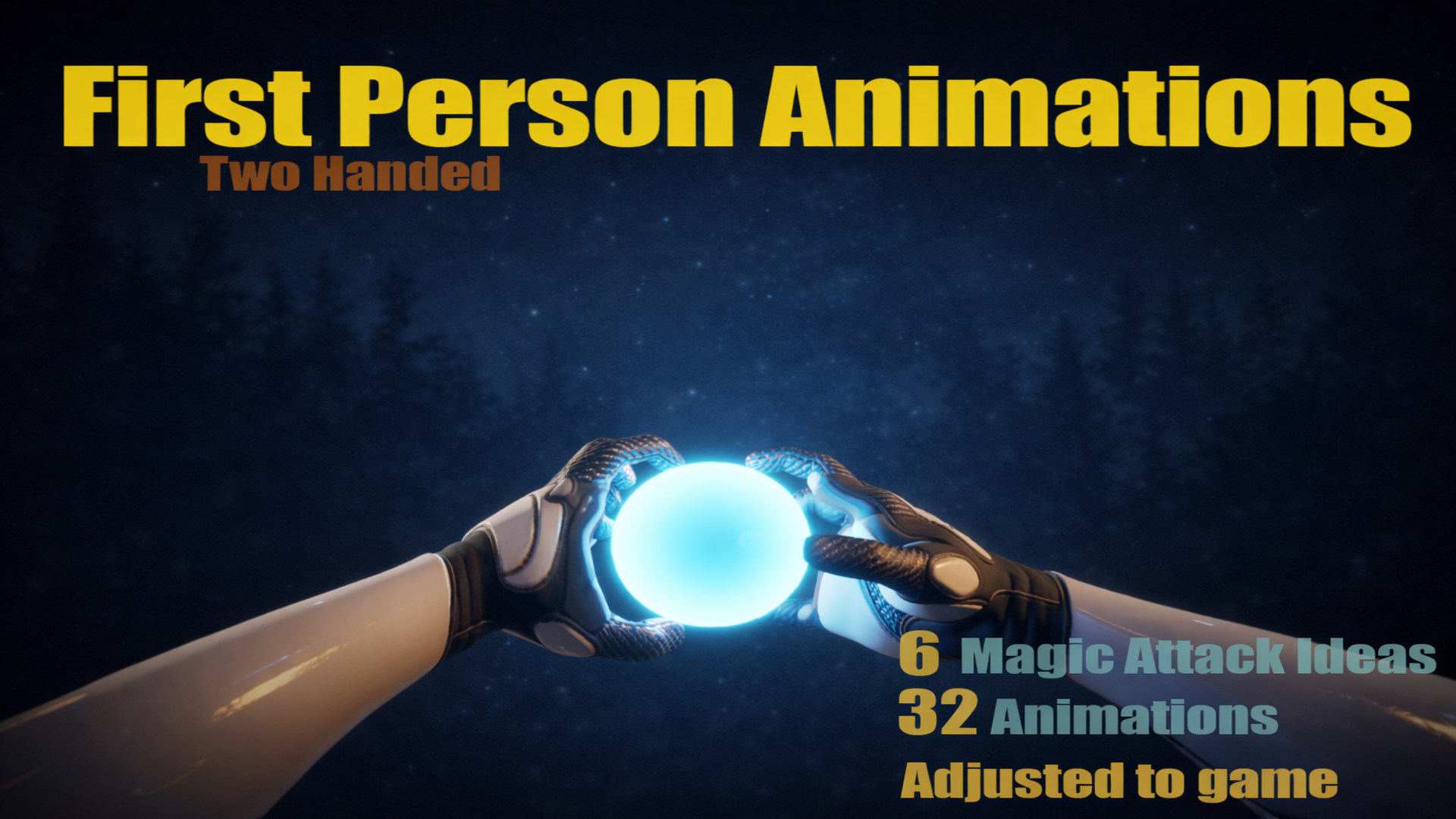 First Person Magic Combat Animation Pack | Fab