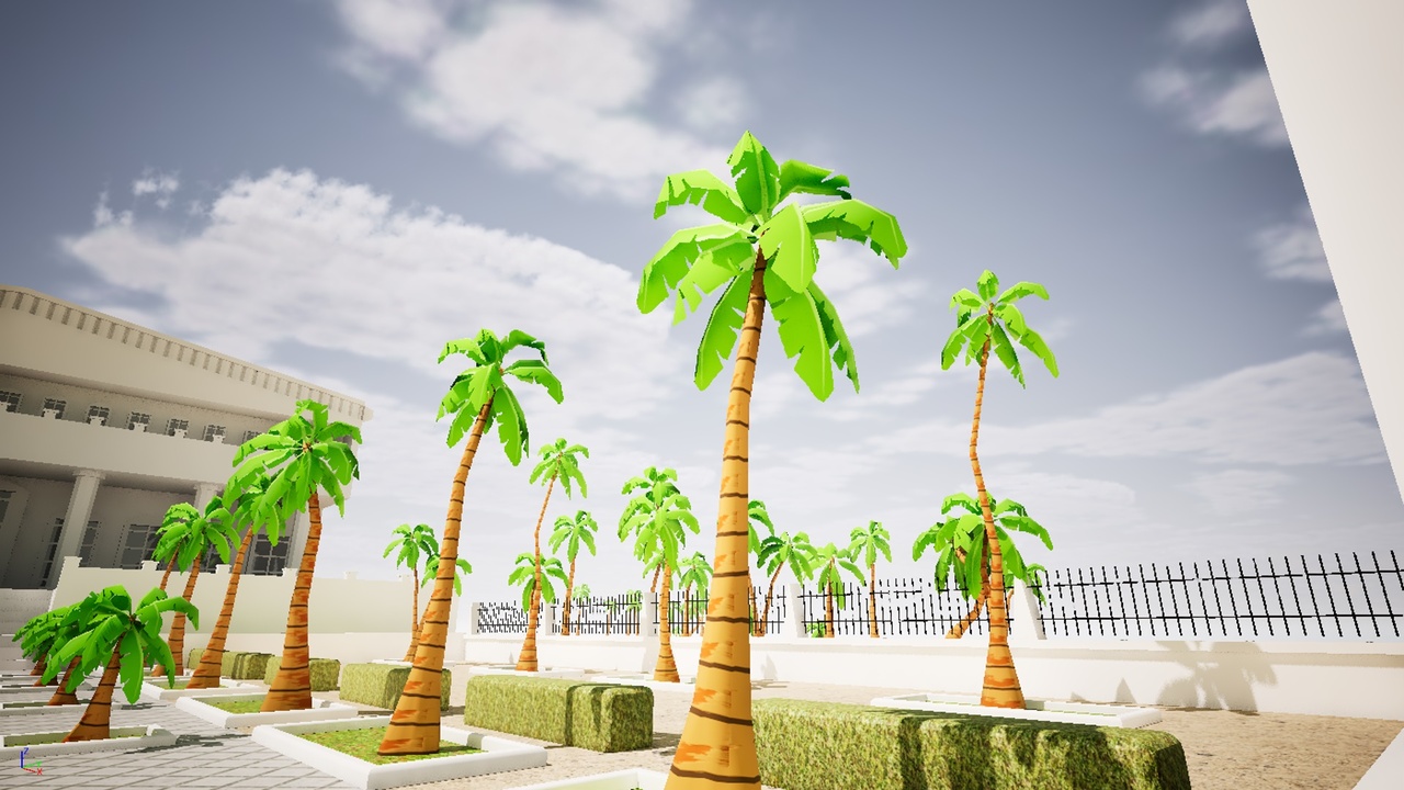 Media 1 for listing Stylized Palm Bundle (Cartoon)