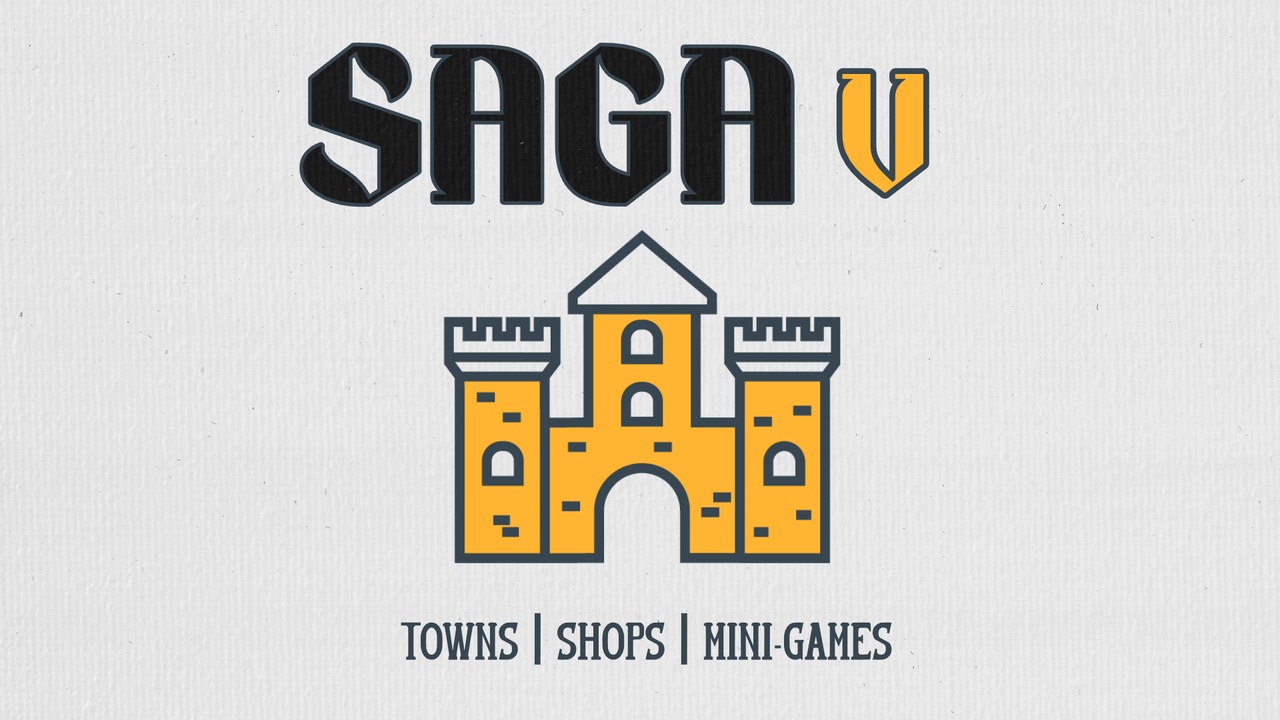 Media 1 for listing SAGA V: Towns, Shops, & Mini-Games