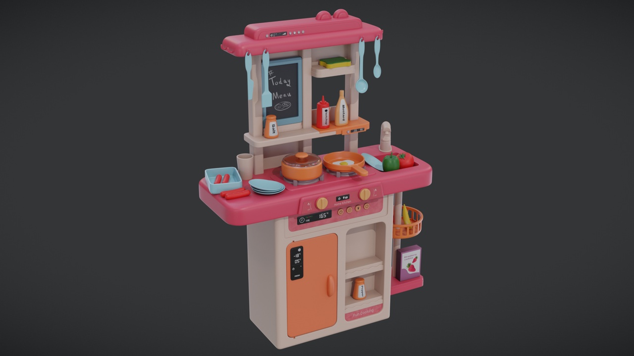 Media 1 for listing Toy Kitchen Playsets for Kids "Subdivision"