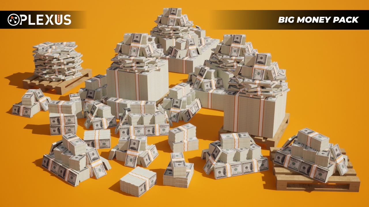 Media 1 for listing BIG MONEY PACK - REAL SIZE