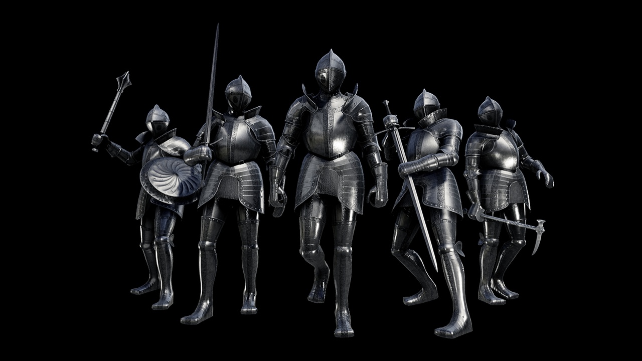 Media 1 for listing Renaissance Knight Set