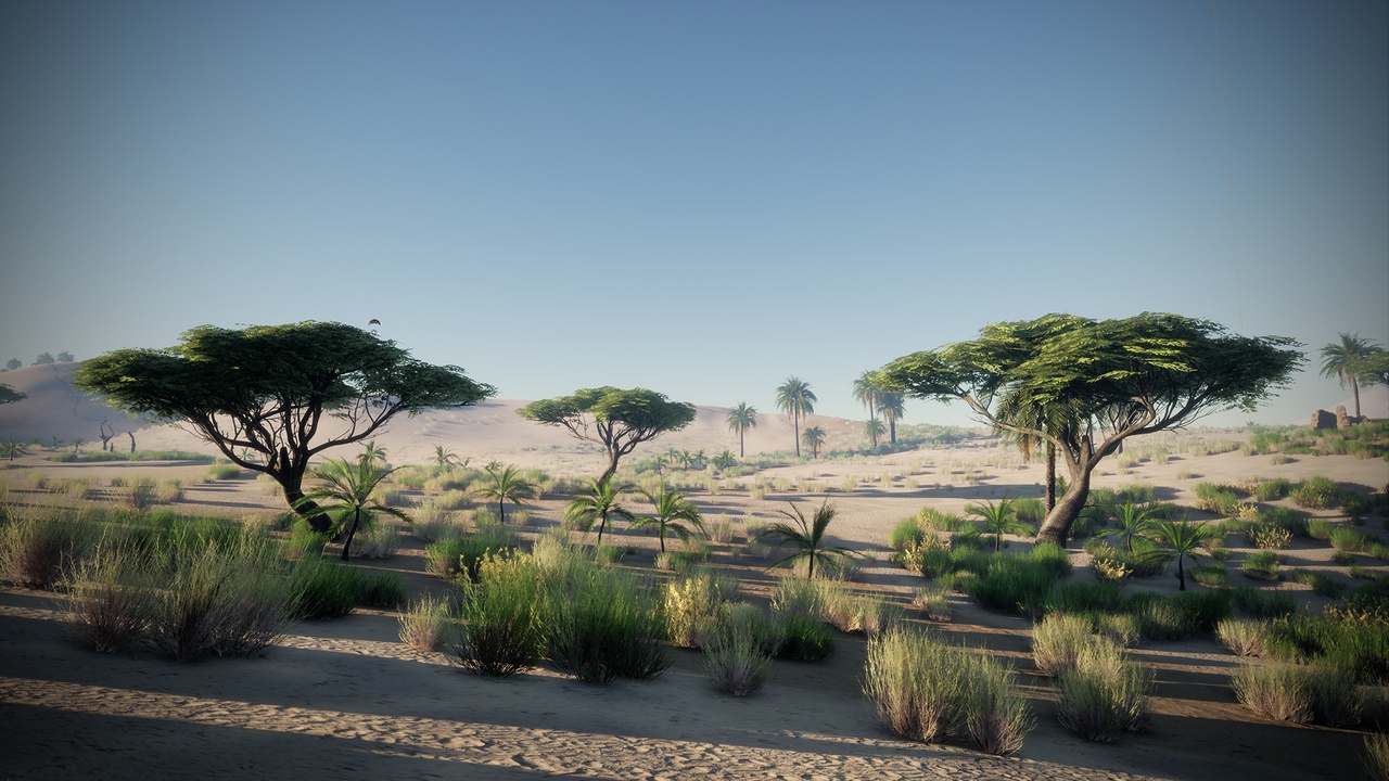 Media 1 for listing African desert 4x4 km2 open world location