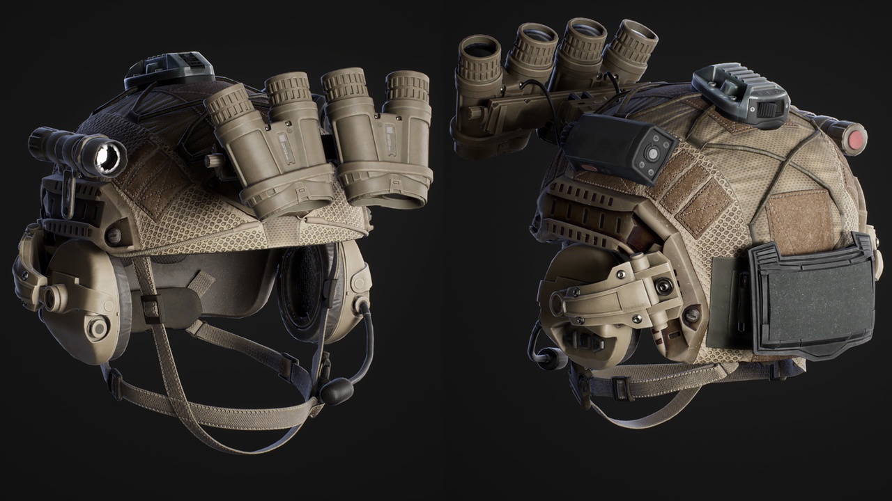 Media 1 for listing Tactical Helmet - Metahuman