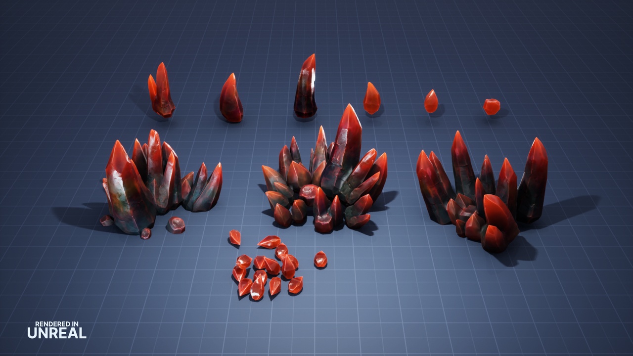 Media 1 for listing Shatter Stone: Stylized Resource Bundle