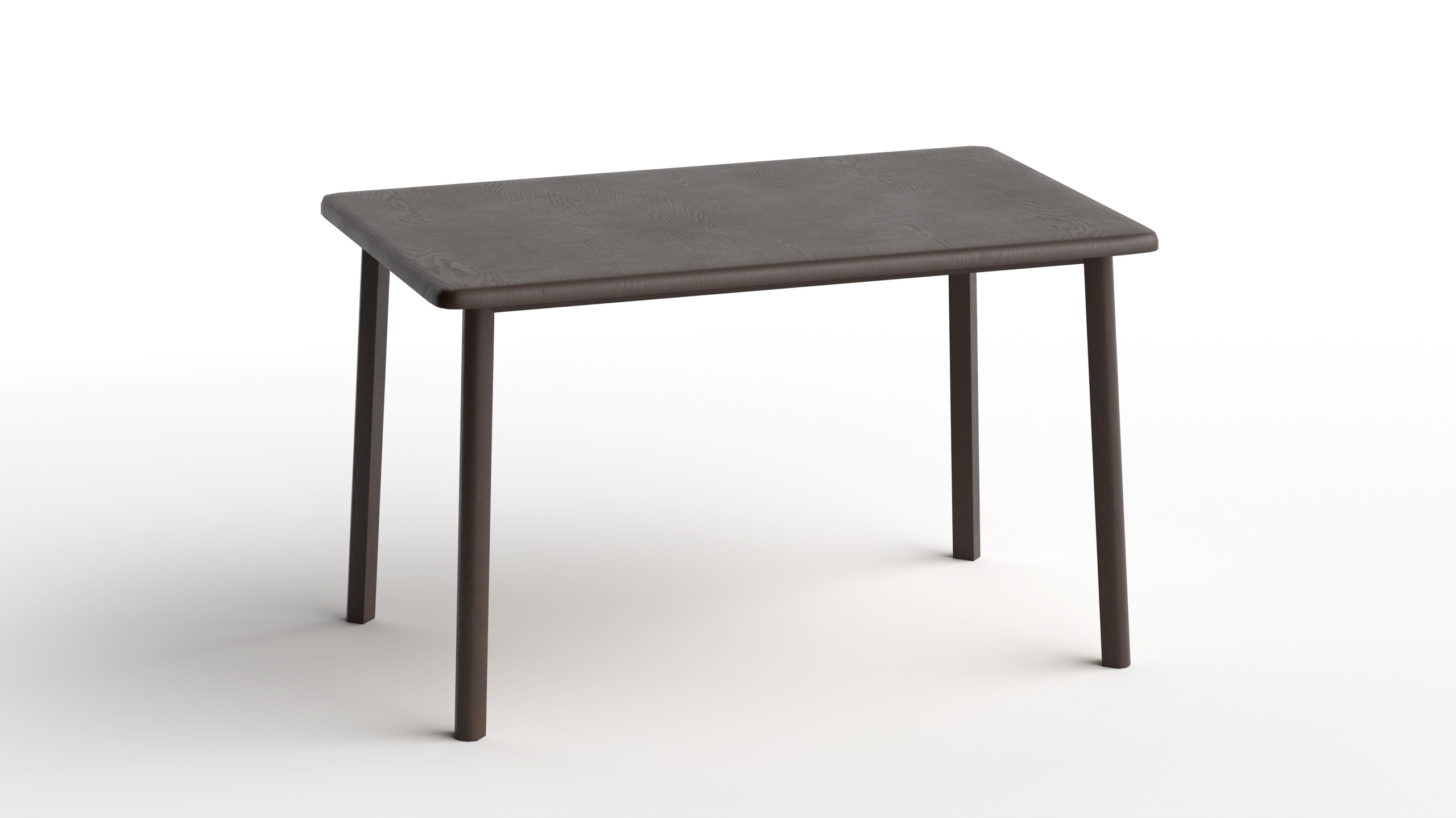 Media 1 for listing Rectangular Wooden Dining Table - Game Ready Low Poly