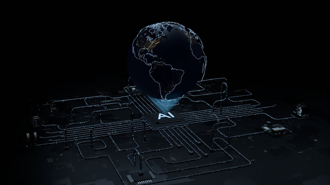 Media 1 for listing AI Global Connection - Blender 3D