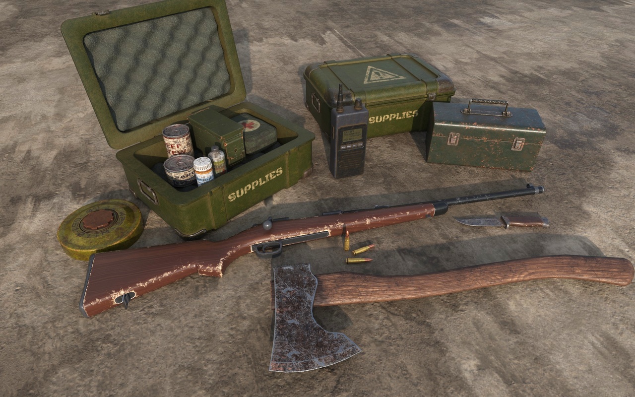 Media 1 for listing Post-Apocalyptic Survival Props Pack