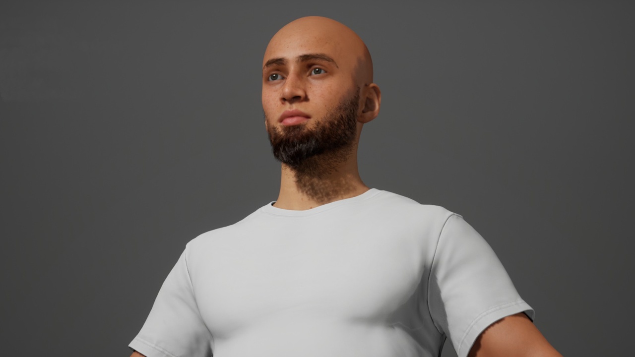Media 1 for listing Realistic Man NPC MetaHuman for Cinematic & Games – Mark